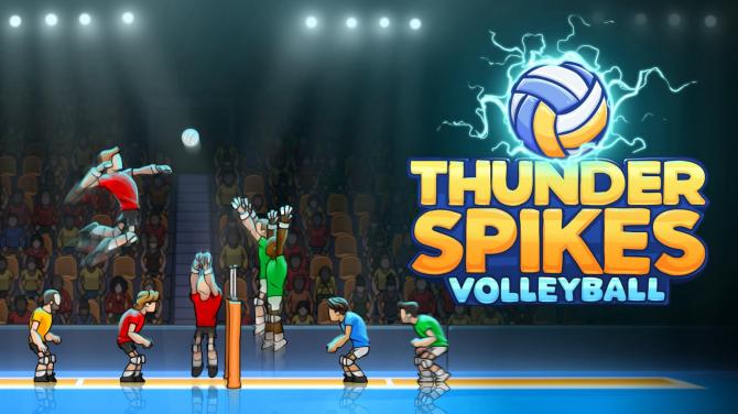 Thunder Spikes Volleyball 