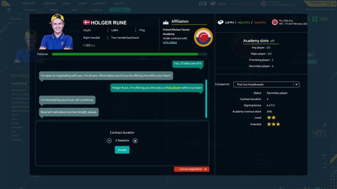 Tennis Manager 2022 