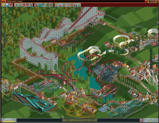 RollerCoaster Tycoon: Deluxe RoW 