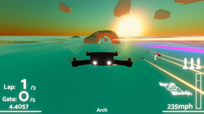 Sunset 20 Drone Racer 