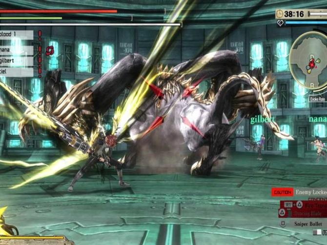God Eater 2 Rage Burst 
