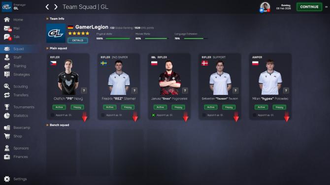 Esports Manager 2026 RoW 