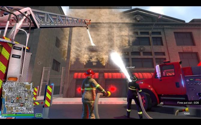 Flashing Lights Police Fire EMS 