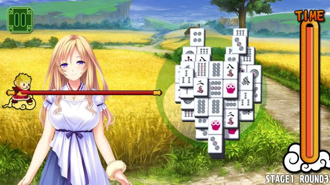 Pretty Girls Mahjong Solitaire [GREEN] 