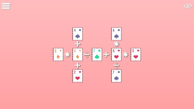 BlackJack Math Cross Numbers 