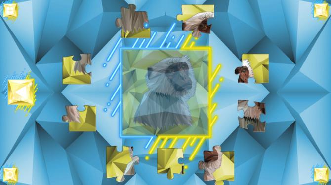 Poly Jigsaw: Primates 