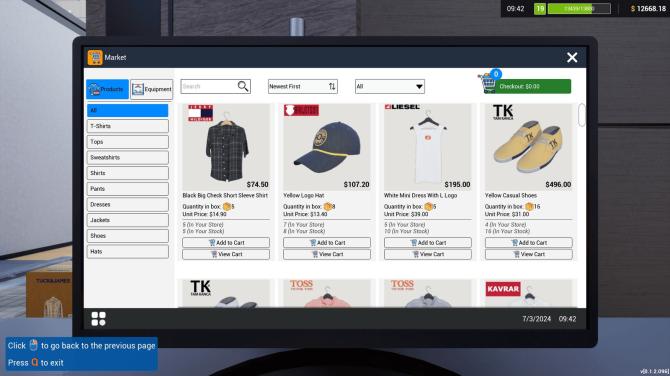 Retail Company Simulator 