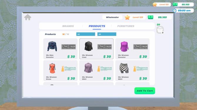 Clothing Store Simulator 