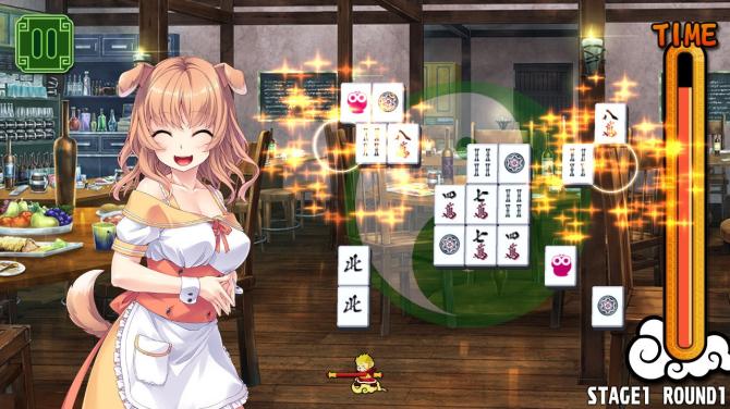 Pretty Girls Mahjong Solitaire [GREEN] 