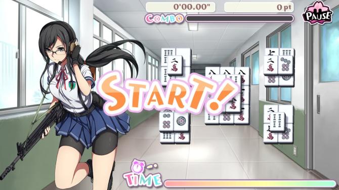 Bishoujo Battle Mahjong Solitaire 