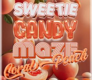Sweetie Candy Maze: Coral Peach