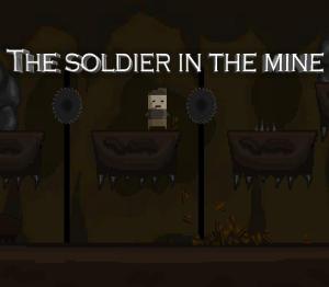 The soldier in the mine