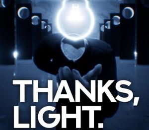 THANKS, LIGHT.