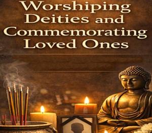 Worshiping deities and commemorating loved ones