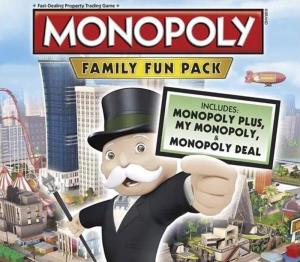 MONOPOLY FAMILY FUN PACK