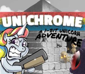 Unichrome: A 1-Bit Unicorn Adventure